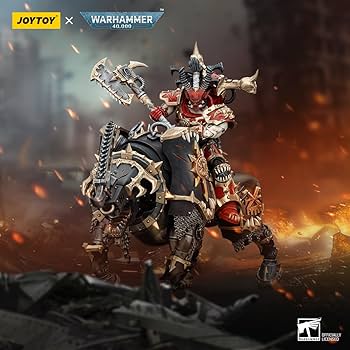 Amazon.com: JOYTOY Warhammer 40K World Eaters Lord Invocatus